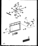 Page 3 Diagram and Parts List for RC10BPB P7508516M Amana Microwave