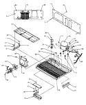 MACHINE COMPARTMENT Diagram and Parts List for SS22NBL P1162706W L Amana Refrigerator