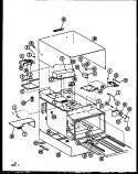 Page 5 Diagram and Parts List for RC10BPB P7508516M Amana Microwave