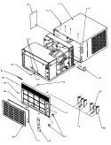 Page 1 Diagram and Parts List for B12C3EW P1177906R Amana Air Conditioner
