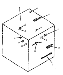 ELECTRIC COMPONENTS Diagram and Parts List for AGS780E P1168601E Amana Range