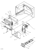 EVAP AREA Diagram and Parts List for TA18R3L P1158307W L Amana Refrigerator