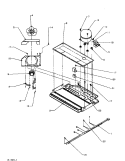 COMPRESSOR COMPARTMENT Diagram and Parts List for TA18R3L P1158307W L Amana Refrigerator
