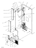 CABINET BACK Diagram and Parts List for TA18R3L P1158307W L Amana Refrigerator