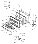 FZ DOOR ASSY Diagram and Parts List for TZ19R3W P1181906W W Amana Refrigerator