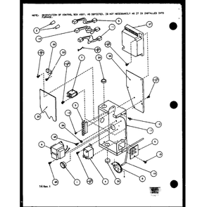 Diagram 6 Diagram and Parts List for GUI090B30AB P1158604F Amana Furnace