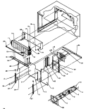 EVAP AREA Diagram and Parts List for TG18R2 P1181701W L Amana Refrigerator