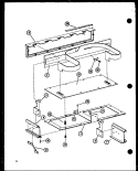 Page 2 Diagram and Parts List for RC-14S P7264901M Amana Microwave