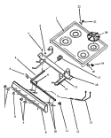 Part Location Diagram of 07700902 Whirlpool PANEL, MANIFOLD