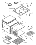Part Location Diagram of 307514K Whirlpool MAIN TOP - CHROME