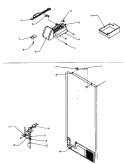 FACTORY INSTALLED ICE MAKER Diagram and Parts List for TX25R4L P1175402W L Amana Refrigerator