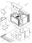 Part Location Diagram of C6436201 Whirlpool COVER RETURN BEND