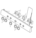 CONTROL PANEL ASSY Diagram and Parts List for SNE26ZZ P1142455N W Amana Cooktop