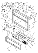 Part Location Diagram of D7292202 Whirlpool FRAME-TIMER **NLA*