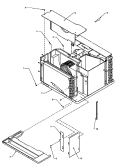 MISC. CHASSIS ASSY PARTS Diagram and Parts List for 18QZ33TA P1178006R Amana Air Conditioner