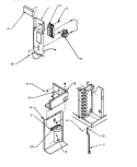 CONTROL PANEL & ELECTRICAL PARTS Diagram and Parts List for 18QZ33TA P1178006R Amana Air Conditioner