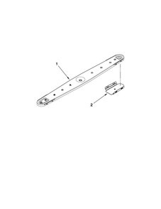 Lower Washarm Parts Diagram and Parts List for MDB7851AWQ2  Maytag Dishwasher