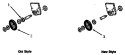 CYLINDER ROLLER Diagram and Parts List for AE4413  Speed Queen Dryer