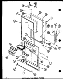 Part Location Diagram of C8907221 Whirlpool Trim
