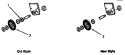 CYLINDER ROLLER Diagram and Parts List for AG3419  Amana Dryer