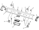 Part Location Diagram of WP308957B Whirlpool Set Button Knob