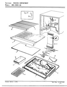 Part Location Diagram of 68687-1 Maytag Cap, grommet