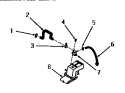 WATER INLET & FILLER HOSE Diagram and Parts List for DA9000  Speed Queen Washer