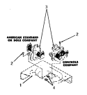 Part Location Diagram of 24597 Whirlpool MIXING VALVE ASSEMBLY