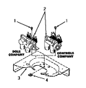 MIXING VALVE Diagram and Parts List for DA9000  Speed Queen Washer