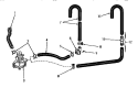 DRAIN Diagram and Parts List for DA9000  Speed Queen Washer