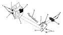 DOOR SAFETY SWITCH Diagram and Parts List for DA9000  Speed Queen Washer