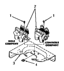 MIXING VALVE Diagram and Parts List for DA3500  Speed Queen Washer