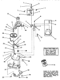 Part Location Diagram of 26611 Whirlpool RETAINER,SPRING-LOWER **NLA*