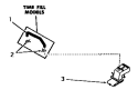 WATER INLET & FILLER HOSE Diagram and Parts List for DA6111  Speed Queen Washer