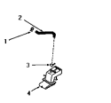 WATER INLET AND FILLER HOSE Diagram and Parts List for DA6111  Speed Queen Washer
