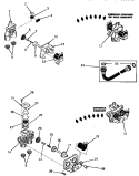 24596 AND 24597 MIXING VALVE ASSEMBLIES Diagram and Parts List for DA6111  Speed Queen Washer