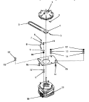 MOTOR AND FLUID DRIVE Diagram and Parts List for DA6111  Speed Queen Washer