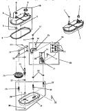 TRANSMISSION ASSY Diagram and Parts List for DA6111  Speed Queen Washer