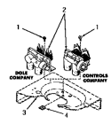 MIXING VALVES Diagram and Parts List for DA6200  Speed Queen Washer