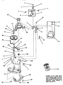COUNTERBALANCE WEIGHT, BRKT & MTG PLATE Diagram and Parts List for DA6200  Speed Queen Washer