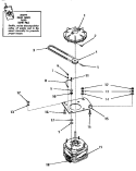 MOTOR AND FLUID DRIVE Diagram and Parts List for DA6200  Speed Queen Washer