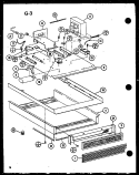 Page 6 Diagram and Parts List for RC-10SD P7575002M Amana Microwave