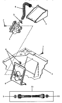 Part Location Diagram of 32136 Whirlpool *NLA*HOSEINLET