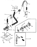 Part Location Diagram of 32027 Whirlpool PUMP ASSEMBLY