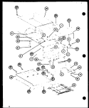 Page 4 Diagram and Parts List for RV8 P7690002M Amana Microwave