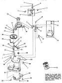 COUNTERBALANCE WEIGHT, BRKT & MTG PLATE Diagram and Parts List for DA9103  Speed Queen Washer
