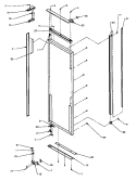 Part Location Diagram of 10496001 Whirlpool Extr, refr door