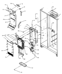 EVAP & AIR HANDLING Diagram and Parts List for SBD20Q2E P1162512W E Amana Refrigerator