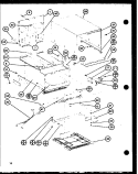 Page 3 Diagram and Parts List for RC-14SE P7688102M Amana Microwave