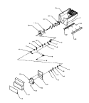 CRUSHED ICE BUCKET Diagram and Parts List for SXDE27QW P1162208W W Amana Refrigerator
